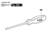 Bosch 1 600 A01 6KY Schraubendreher Screwdriver Spare Parts